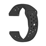 Gpack Xiaomi Watch S1 Active Kordon Delikli Çift Renk Silikon