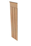 Iskandınav Model( 27 X 104 Cm )Dekoratif Duvar Paneli  Boyanabilir Ahşap 6 Mm Ham Mdf Duvar Paneli