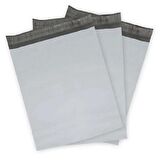 500 Adet Kargo Poşeti, Orta Boy Cepsiz Kargo Torbası 30x37+5 cm (40+40=80 Mikron)