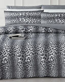 Lastikli Çarşaflı Tek Kişilik Nevresim Takımı Leopar