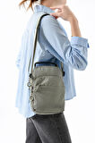 Üç Bölmeli Unisex Göğüs (Bodybag) - El Çantası Vizon (Model: 571-9P) 