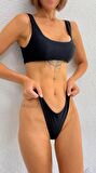 Crop Top Style Minimal Brazilian Bikini