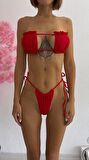 Fırfırlı Brazilian Bikini