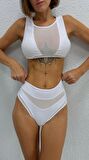 Şeffaf  Vintage Bikini