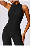 Büzgülü Jumpsuit