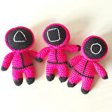 Amigurumi Örgü Oyuncak Squid Game