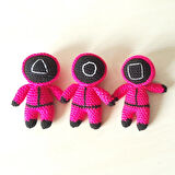 Amigurumi Örgü Oyuncak Squid Game