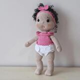 Amigurumi Örgü Oyuncak Kız Bebek