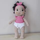 Amigurumi Örgü Oyuncak Kız Bebek