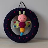 Amigurumi Kapı Süsü Kelebek