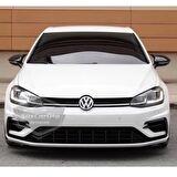 Vw Golf 7 7.5 2012-2020 Batman Yarasa Ayna Kapağı Piano Black ABS Plastik