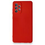 Smcase Samsung Galaxy A72 Kılıf Kamera Korumalı İçi Kadife Silikon 