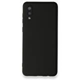 Smcase Samsung Galaxy A02 Kılıf Kamera Korumalı İçi Kadife Silikon 