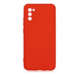 Smcase Samsung Galaxy A02s Kılıf Kamera Korumalı İçi Kadife Silikon 