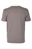 Erkek Tişört Bisiklet Yaka Haki Slim Fit %100 Pamuk T-shirt NCS JEANS 1308