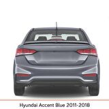 Sunplex Hyundai Accent Blue Bagaj Üstü Spoiler Piano Black 2011-2018