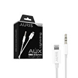 AUX TO LİGHTİNİNG KABLO ŞARJ SOKET GİRİŞ AU08