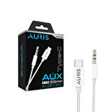 AUX TO TYPEC KABLO ŞARJ SOKET GİRİŞ AU07