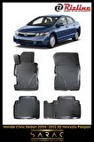 Rizline Honda Civic Sedan 2006-2012 3D Havuzlu Paspas