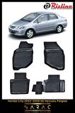 Rizline Honda City 2002-2008 3D Havuzlu Paspas