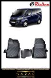 Rizline Ford Transit Custom - (KAPALI KASA MANUEL) 2012-2018 3d Havuzlu Paspas