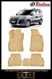 Rizline Fiat Doblo 2010-2015 BEJ 3D Havuzlu Paspas