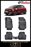 Rizline Citroen C3 2016 Sonrası 3D Havuzlu Paspas