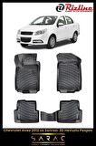 Rizline Chevrolet Aveo 2012 Ve Sonrası 3d Havuzlu Paspas