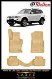Rizline BMW X3 E83 2003-2010 BEJ 3D Havuzlu Paspas