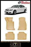 Rizline Bmw 3 Serisi E90 2004-2013 Bej Renk 3d Havuzlu Paspas