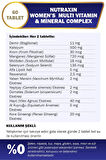 Multivitamin Kadın, Multivitamin & Mineral Complex 60 Tablet