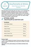 Cüce Palmiye & Yakı Otu Ekstresi 500 Mg 60 Kapsül
