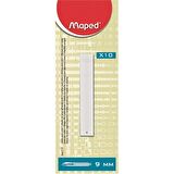 Maped Maket Bıçağı Yedeği 9mm 10'lu