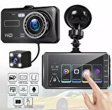 MB-300 1296P 4" Ips Dokunmatik Ekran Araç içi Çift Kamera Gece Görüşlü. ARAÇ KAMERA.