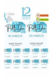 12'li Okyanus Esintisi Ayakkabılık Dolap Ve Çekmece Parfümlü Kese Kokusu Oda Koku Kesesi