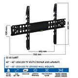 CS 65   50''- 65''  Kademeli Duvar Askı Aparatı