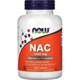 NOW Foods, NAC, 1000 mg, 120 Kapsül