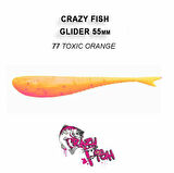 CRAZY FISH GLIDER 2.2'' / 55 MM SAHTE SİLİKON