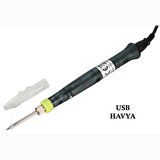 ZD-20U/5V 8WATT USB den Çalışan Havya, Usb Lehim Makinası; CLASS