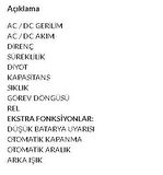 TF 104 Toolfix Dijital Ölçü Aleti;UB;Class