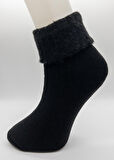 CİHO SOCKS 3 Çift Termal Ekstra Yumuşak Kışlık Kadın Uyku Çorabı