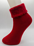 CİHO SOCKS 3 Çift Termal Ekstra Yumuşak Kışlık Kadın Uyku Çorabı