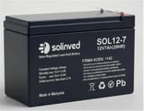 Solinved 12V 7Ah Kuru Akü Premium