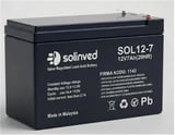 Solinved 12V 7Ah Kuru Akü Premium