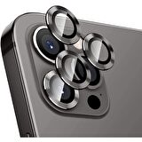 Smcase iPhone 12 Pro CL-02 Kamera Metal Koruyucu