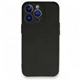Smcase iPhone 13 Pro Kılıf Kamera Korumalı Mat Silikon