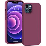 Smcase iPhone 13 Kılıf Liquid Lansman Mara Silikon