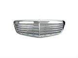 Mercedes W212 E Serisi 2009-2013 Makyajsız Kasa Uyumlu Panjur Gümüş Elegance