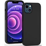 Smcase iPhone 13 Mini Kılıf Liquid Lansman Wiriless Destekli Silikon  Wiriless Şarj Aleti