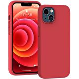 Smcase iPhone 13 Kılıf Liquid Lansman Wiriless Destekli Silikon